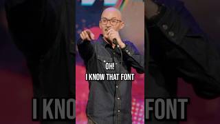 When You’re Obsessed with FONTS! | Eric Schwartz Stand Up Comedy