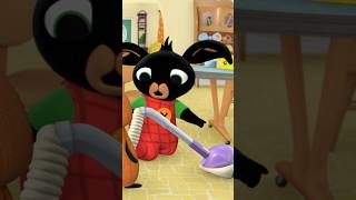 Bing and his speedy car accidentally do a clumbo! | #Shorts | Bing Shorts