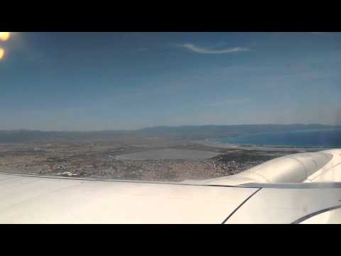 Taking off from Cagliari