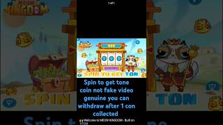 EARN FREE TON COIN  | free ton coin collect 😀 #hamstergaming #toncoin #shorts