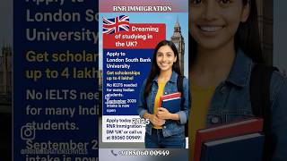 Study in UK Without IELTS 🇬🇧 | Scholarship up to ₹4 Lakh | Sept 2025 Intake Open | LSBU Admissions