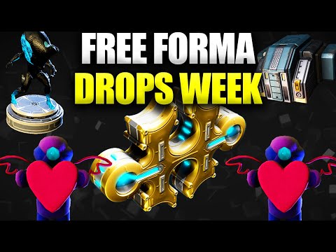 Free Built Forma! Warframe Weekly Drops