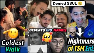 Thug Emotional on *REJECT* 😭 S8UL Nihal  🇮🇳 Rega Nightmare 🥵 Aman Reality of Soul 👀 Joker Sid Snax 🚀