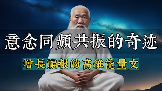 意念同頻共振帶來不可思議的奇跡。增長福報獲得正能量的簡單途徑：高維能量文。 #智者思維