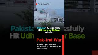 "Pakistan Targets Udhampur Air Base in Major Retaliatory Strike | Operation Bunyan al-Marsous"