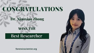Dr. Xiaoxiao Zhong | Biochemistry | Best Researcher Award #sciencefather #researchawards