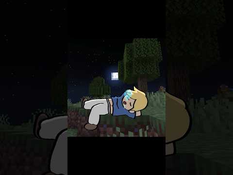 Surviving a Baby Zombie Attack in Minecraft!