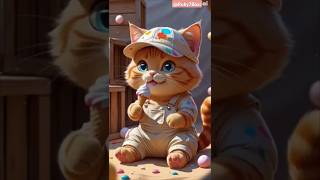 #cat #animation #cutecat #ai #aiart #aiartist #trending #shorts #viralshorts #youtubeshorts