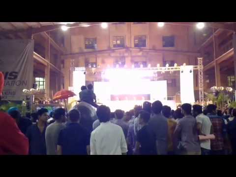 paras maan live performance at lpu after the voice india fame