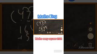 How to find square of any between 1-100 | Maths King
