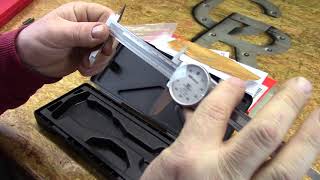 Mitutoyo Dial Caliper Unbox & Review, New v.s. Old v.s. Starrett