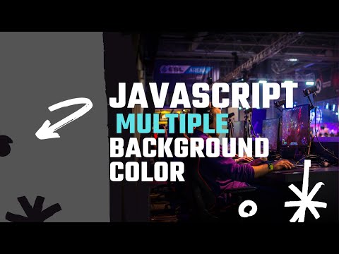 javascript multiple background