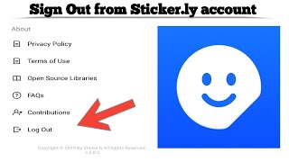 How to Logout from Stickerly account in simple steps | Sign Out from Sticker.ly | Techno Logic
