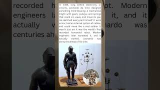 🤯🧠He built a robot in the 1400s. ⚙️🤖 #shorts
