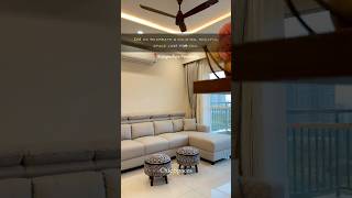 Rajapushpa Provincia 3BHK Living Room Reveal | Quiet Luxury Meets Modern Function | Chic Spaces