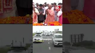 First Visuals of Gorakhpur Link Expressway as CM Yogi Inaugurates and Takes First Ride