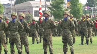 西部方面隊61周年記念式典