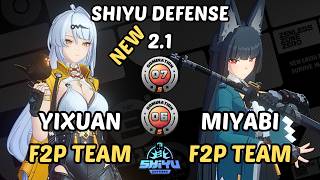 M0W0 Miyabi Piper F2P Team x M0W0 Yixuan F2P Team ZZZ| NEW Shiyu Defense 6-7 | Zenless Zone Zero 2.1