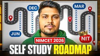 Nimcet 2026 Self Study Roadmap- Free Resources included! 🤩