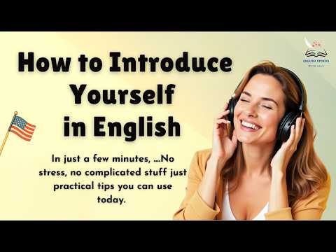 How to Introduce Yourself in English | Graded Reader | Improve Your English | English for Beginners