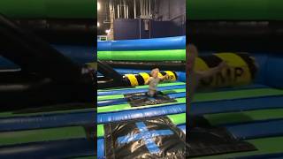 😂 Kids' Wipeout Fails - Funny Bloopers and Laughter! #inflatable #wipeout #funnyvideo #kidsfun