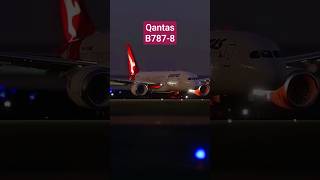 Qantas B787-8 Taking Off from Sydney 🇦🇺🛫 | Dreamliner Departure Over the Harbour! #shorts #aviation