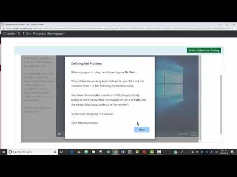Ch. 10 bizzbuzz programming sim