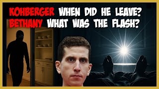 Kohberger - When Did He Leave?  What Made the Flash? #bryankohberger #idahofour #breakingnews