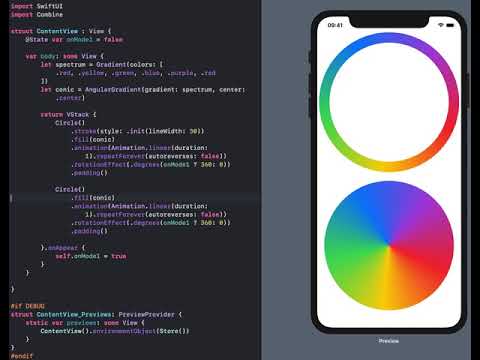 Angular gradient animation in SwiftUI
