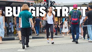 [4K] BUGIS STREET WALKING TOUR SINGAPORE 2023