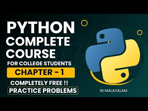 Python Practice Set 1 Complete Python Course Malayalam Explanation