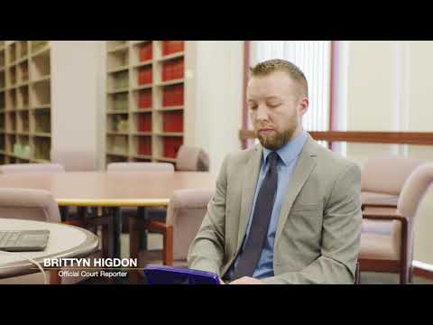 Court reporting - a male perspective