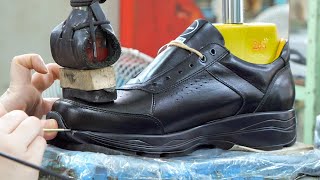Taiwan Work Shoes Making Process - Taiwanese Shoes Factory