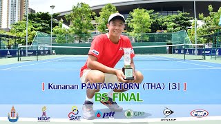 ITF Juniors World Tennis Tour J60 [1] BS Final - Kunanan PANTARATORN THA 3  vs Penn CHARUSORN THA 1