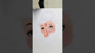 😍Ganesh Ji Drawing #ganpati #hindu #ytshots