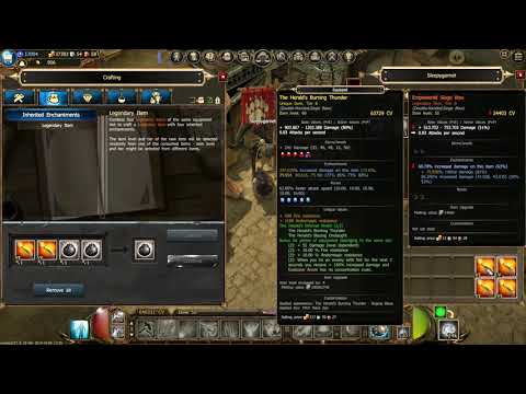 Crafting platinum weapon for the second time - Sleepygarnet || Drakensang Online R223