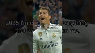 Coming for everything in 2025 #goaldriven #motivationalfootball #ronaldomotivation #footballer
