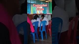 Students are curious for achieving Knowledge through the computer class at MEBS. #computer  #shorts