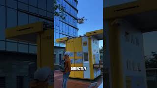 No Driver, No Traffic — Just Hot Food by Drone!