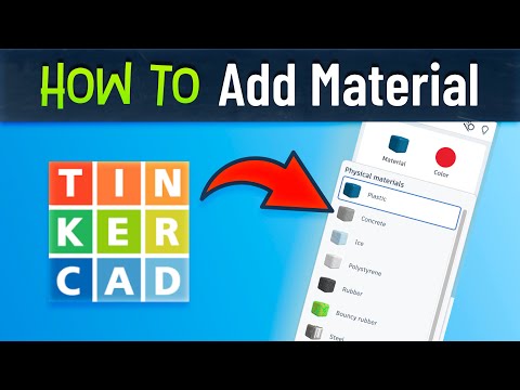 How to Add Materials in Tinkercad – Make Your Models Stand Out!
