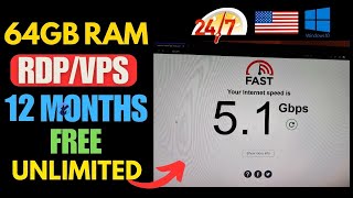 How to Create Free VPS/RDP for 1 YEAR | Completely Free UNLIMITED RDP | Free Windows 11 RDP Server