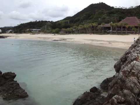 曇り空のばしゃ山ビーチ