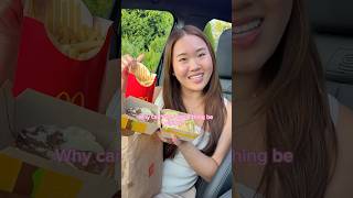 GF thinks McDonalds is healthy🤦‍♂️ #couple #couplecomedy #girlfriend #foodie #foodlover #funny #fun