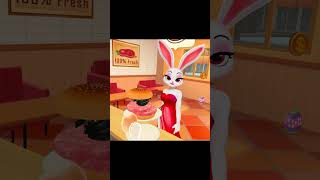 当店は生肉手榴弾バーガーが大人気です #cookingclash #vr  #キシタク店長