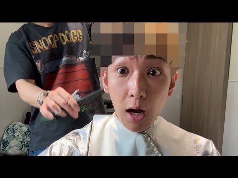 美容師がミスって髪型事故りました