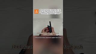Talkie-walkie motorola Talkabout T82 Extreme Quad 20km Pmr Battery Earpiece Twin Pack  #walkietalkie