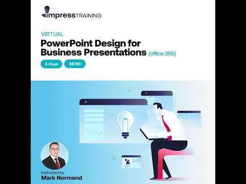 Virtual PowerPoint Design for Business Presentations by Impress Training