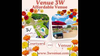Venue3W! Book today! #eventvenue #wedding #birthday #reunion #anniversary #corporateevents