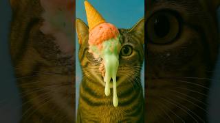 Ice cream fail / 失败了/ 失敗した #shorts #cat #epicfails