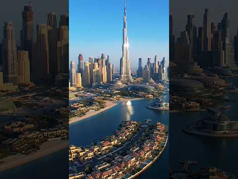 Does Dubai have the most beautiful skyline in the world? #travel #dubai #destination #city #amazing